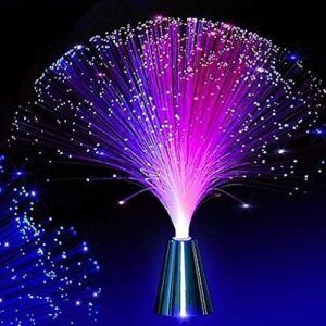 Galaxy Glow: Color-Changing Fiber Optic Mood Lamp