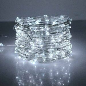 Copper Wire LED Fairy Lights – Cool White